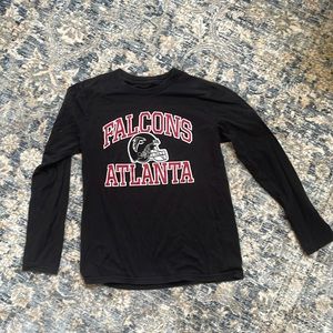 Black Falcons T-Shirt. Size L in Kids.